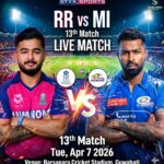RR vs MI IPL 2026