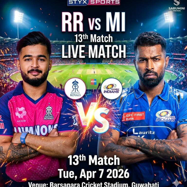 RR vs MI IPL 2026